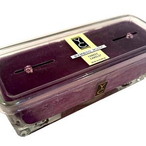 Yankee Candle Bamboo Musk Fragrance 14.3 oz 8.5" Rectangle Discontinued Rare NEW